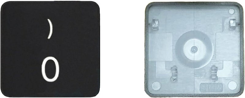 GRMTRV Replacement Individual Key Cap Hinge for MacBook Air 13'' 15'' M3 M4 A3113 A3114 A3240 A3241, 14'' 16'' Pro/Max M4 A3185 A3186 A3401 A3112 A3403 2024-2025 (0) - Image 2